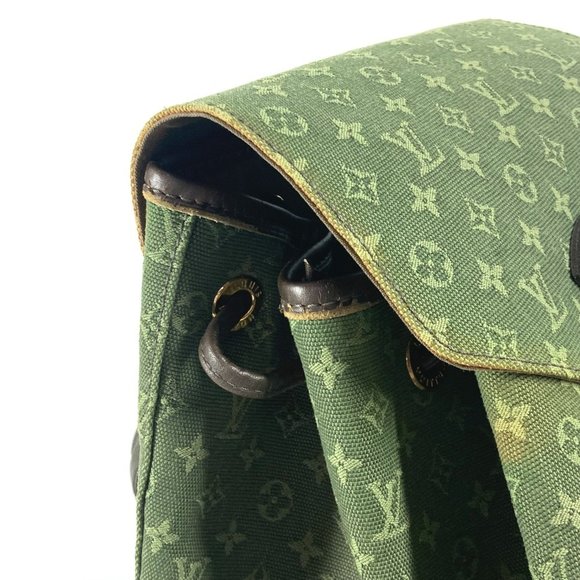 LOUIS VUITTON M92456 Monogram Mini Montsouris GM Backpack Bag Rucksack Canvas Me - Picture 10 of 10
